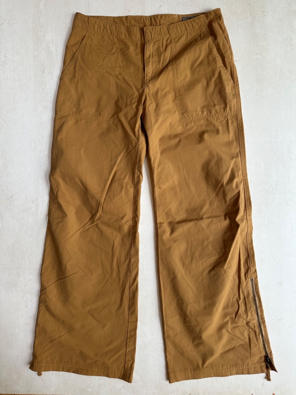Vintage Y2k Rebecca Beeson Low Rise Wide Leg Cargo Pants